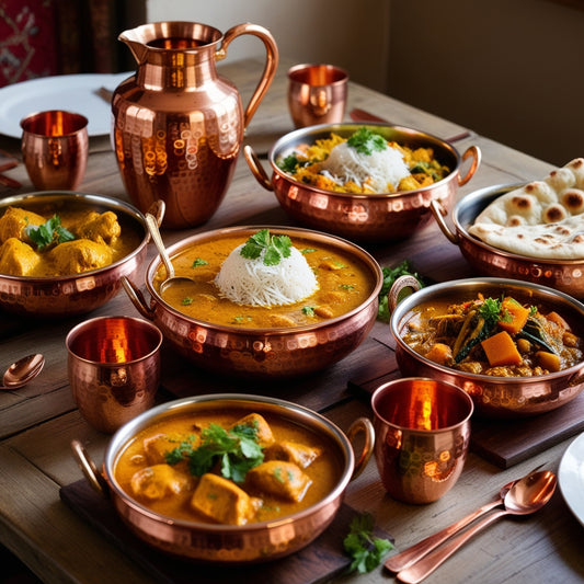 Benefits of cooking in Copper Cookware.