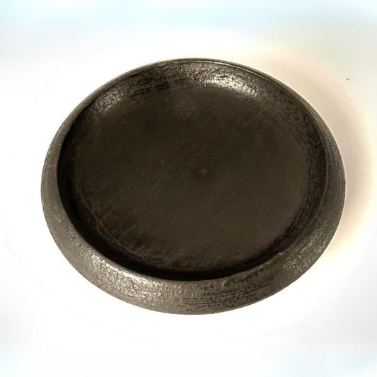 Pathiri/Appam Chatti/Pan - Round Bottom Clay (Black)