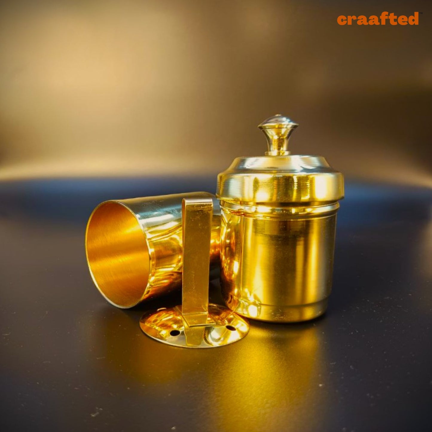 Traditional Pure Brass Coffee Filter