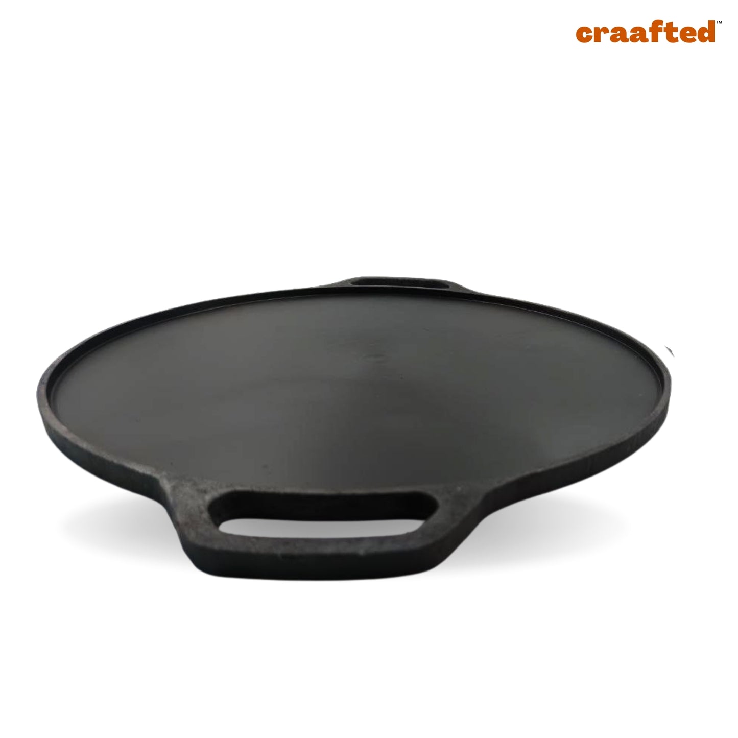 Cast Iron Roti/Chapati/Dosa Kallu Tawa Smooth Finish \ 12 inch