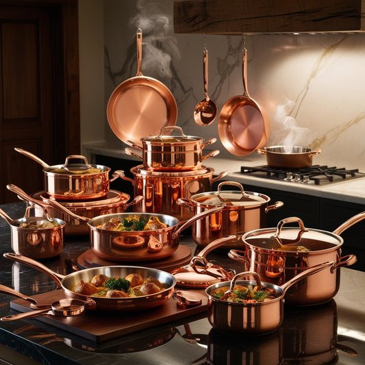 Timeless Culinary Masterpieces: The Elegance and Functionality of Copper Cookware!