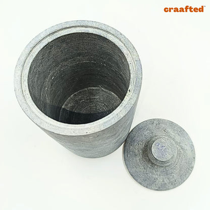Handmade Natural Soapstone / Kalchatti | Storage Container | 900 ML – 1 Liter